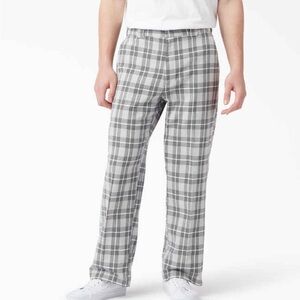 Dickies Regular Fit Plaid Pants